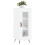 VidaXL vidaXL Sideboard Storage Cabinet Cupboard Side Cabinet White Engineered Wood 3