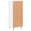 VidaXL vidaXL Sideboard Storage Cabinet Cupboard Side Cabinet White Engineered Wood 8