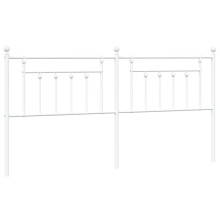 (white, 193 cm) vidaXL Metal Headboard Bed Header Bed Headboard Black Headboard Black 80 cm