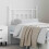 VidaXL (white, 75 cm) vidaXL Metal Headboard Bed Header Bed Headboard Black Headboard Black 80 cm 3