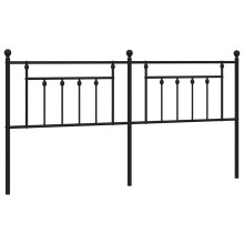 (black, 193 cm) vidaXL Metal Headboard Bed Header Bed Headboard Black Headboard Black 80 cm