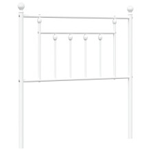 (white, 80 cm) vidaXL Metal Headboard Bed Header Bed Headboard Black Headboard Black 80 cm