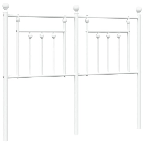 VidaXL (white, 120 cm) vidaXL Metal Headboard Bed Header Bed Headboard Black Headboard Black 80 cm