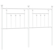 (white, 140 cm) vidaXL Metal Headboard Bed Header Bed Headboard Black Headboard Black 80 cm