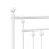 VidaXL (white, 120 cm) vidaXL Metal Headboard Bed Header Bed Headboard Black Headboard Black 80 cm 6