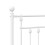 VidaXL (white, 75 cm) vidaXL Metal Headboard Bed Header Bed Headboard Black Headboard Black 80 cm 6