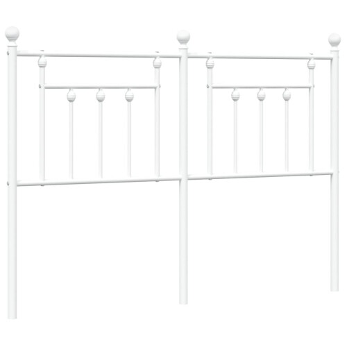 VidaXL (white, 150 cm) vidaXL Metal Headboard Bed Header Bed Headboard Black Headboard Black 80 cm 1