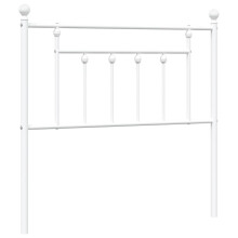 (white, 90 cm) vidaXL Metal Headboard Bed Header Bed Headboard Black Headboard Black 80 cm