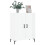 VidaXL vidaXL Sideboard Storage Cupboard Buffet High Gloss White Engineered Wood 3