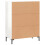 VidaXL vidaXL Sideboard Storage Cupboard Buffet High Gloss White Engineered Wood 8