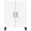 VidaXL (white, 2 doors) vidaXL Highboard Sideboard Storage Cabinet High Gloss White Engineered Wood 8
