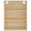 VidaXL (sonoma oak, 2 doors) vidaXL Highboard Sideboard Storage Cabinet High Gloss White Engineered Wood 6