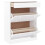 VidaXL (white) vidaXL Shoe Cabinet Shoe Storage Unit Cupboard Shoe Rack ALTA Solid Wood Pine 3