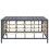 VidaXL vidaXL Garden Table Outdoor Dining Table Coffee Table Anthracite Poly Rattan 3