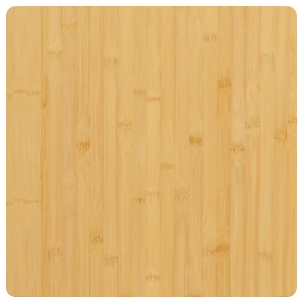 (40 x 40 x 2.5 cm) vidaXL Table Top Restaurant Home Tabletop Replacement Dining Table Top Bamboo