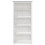 VidaXL vidaXL Bookcase Bookshelf Sideboard Cabinet BODO White Solid Wood Pine 5-Tier 3