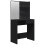 VidaXL vidaXL Dressing Table Makeup Desk with Mirror Vanity Table Makeup Table Black 2