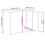 VidaXL vidaXL Aktenschrank Hellgrau 90x40x70 cm Stahl 10