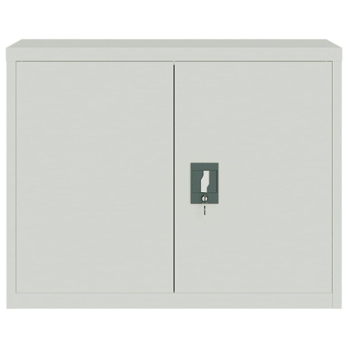 VidaXL vidaXL Aktenschrank Hellgrau 90x40x70 cm Stahl 2