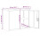 VidaXL vidaXL Aktenschrank Hellgrau 90x40x110 cm Stahl 4