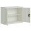 VidaXL vidaXL Aktenschrank Hellgrau 90x40x110 cm Stahl 9