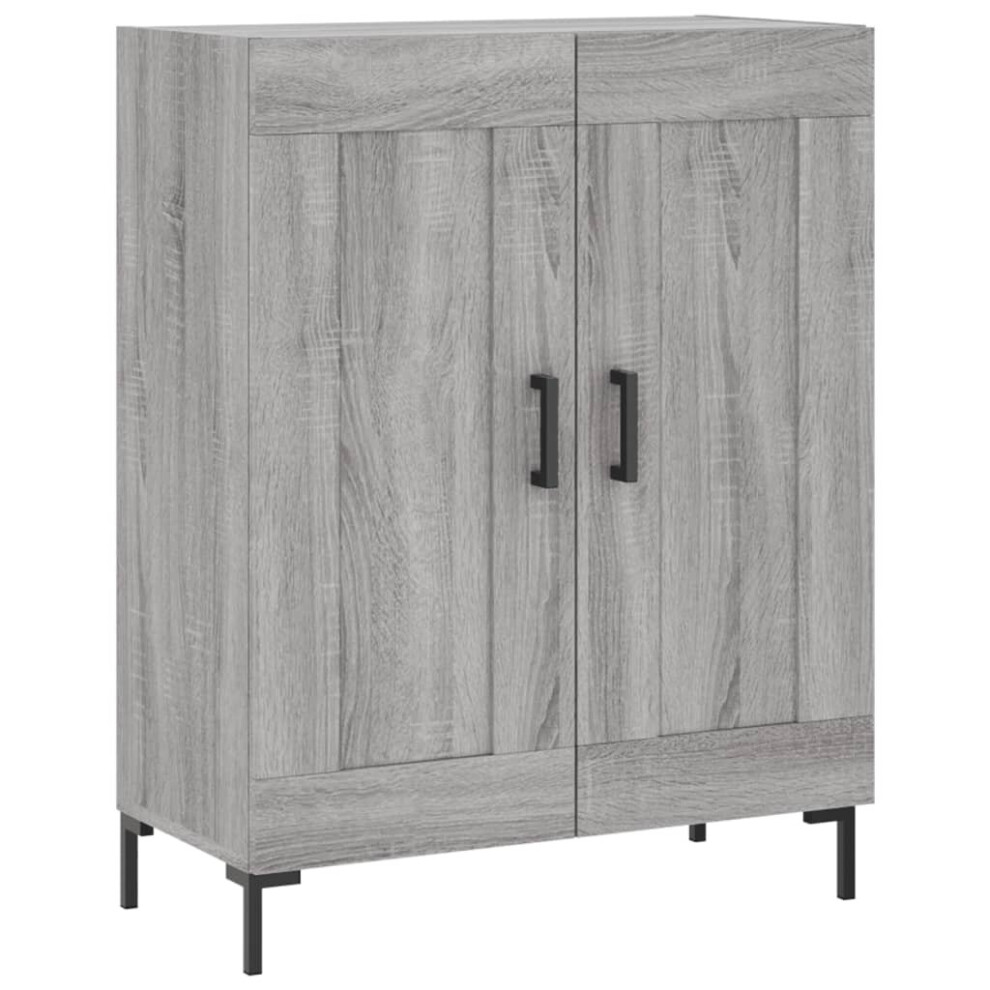 vidaXL Sideboard Storage Cupboard Side Cabinet Grey Sonoma Engineered Wood