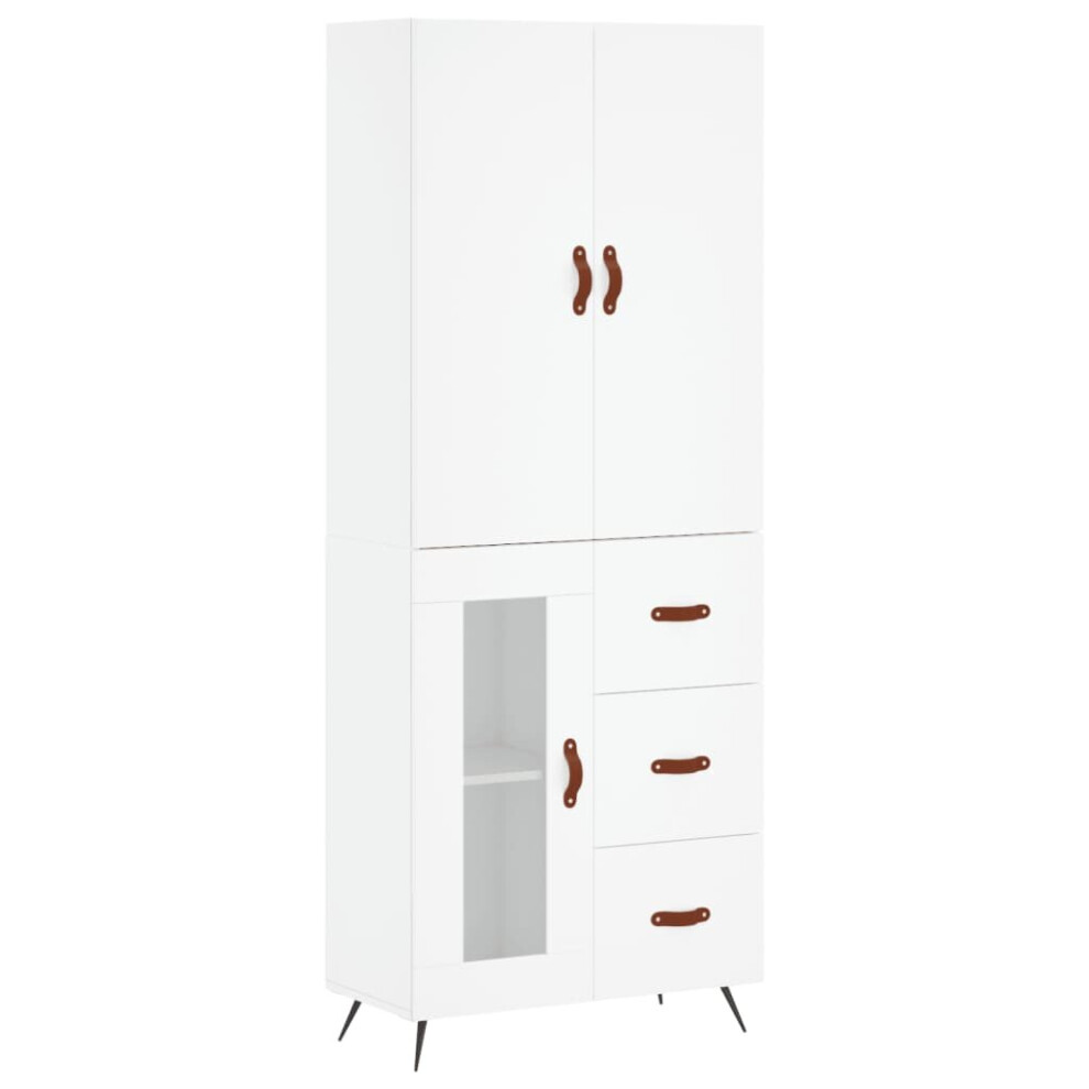 VIDAXL - Highboard - 3 Door 3 Drawer - White - Image 3