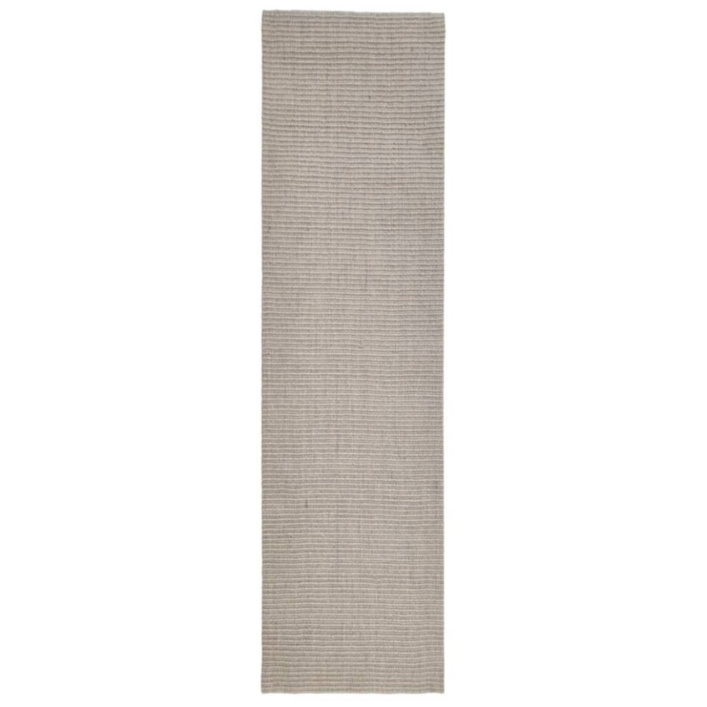 (sand, 80 x 300 cm) vidaXL Sisal Rug Scratching Mat Sisal Carpet Area Rug for Scratching Post