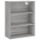 VidaXL (grey sonoma, 2 doors) vidaXL Highboard Sideboard Storage Cabinet High Gloss White Engineered Wood 5