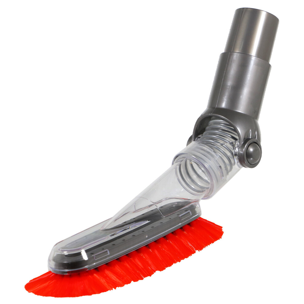 Spares2go Soft Dusting Brush For Karcher Wd2 Wd3 Wd4 Wd5 Wd6 Mv2 Mv3 Mv4 Mv5 Mv6 Vacuum Cleaner Flexible Dust Attachment Tool
