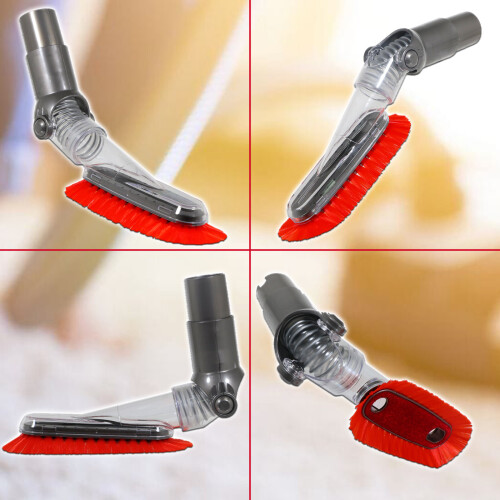 SPARES2GO Universal Vacuum Cleaner Soft Dusting Brush Flexible Dust Attachment Tool (35mm) 2