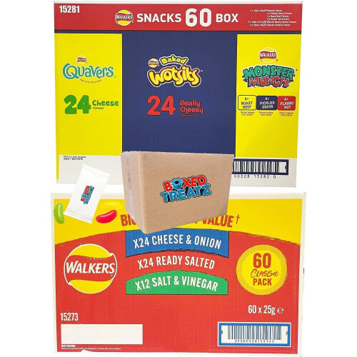 Walkers Walkers Crisps Mega Bundle Of 120 Bags