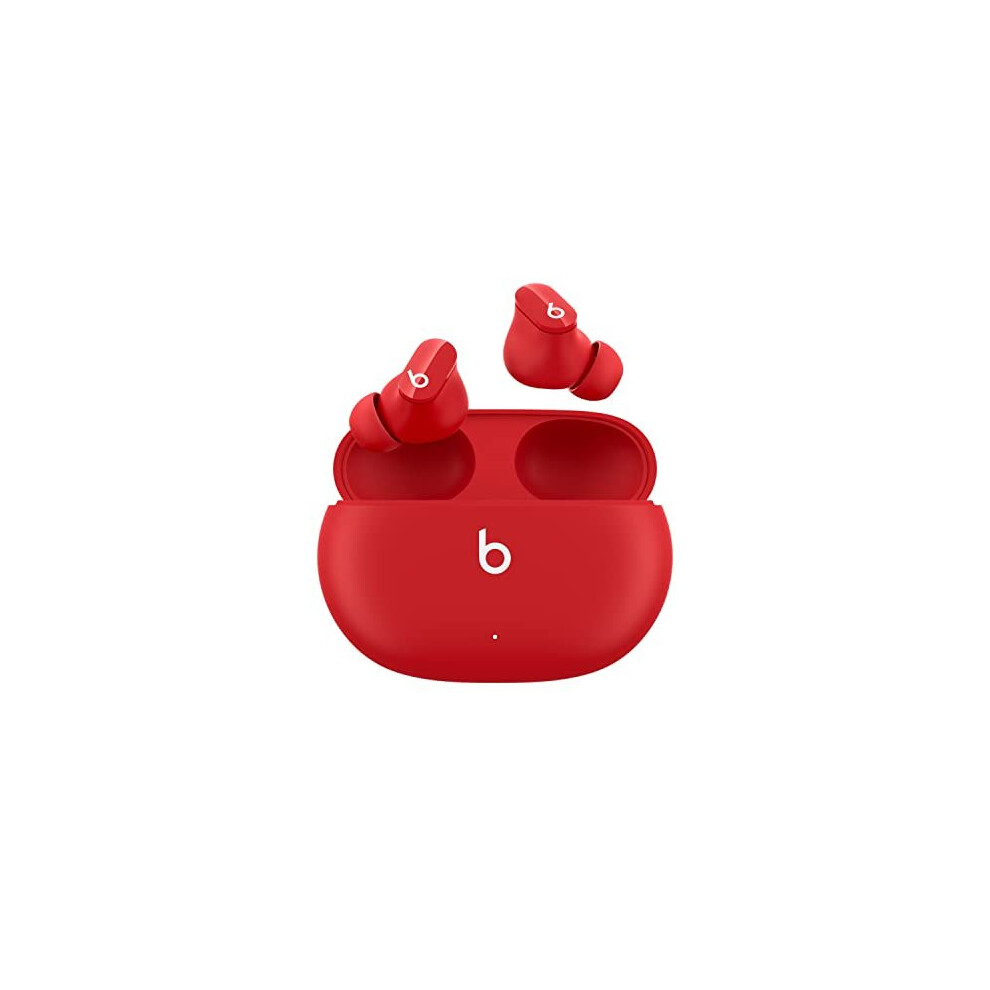 Beats Studio Buds – True Wireless Noise Cancelling Earbuds – IPX4 rating, Sweat Resistant Earphones, Compatible with Apple & Android – Beats Red