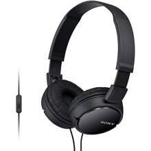 Sony MDR-ZX110AP Overhead Headphones with In-Line Control - Black