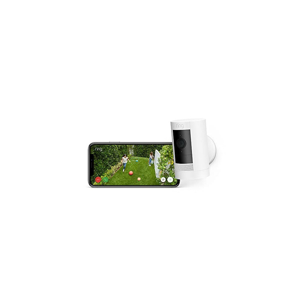 Ring Outdoor Camera Battery (Stick Up Cam) | HD wireless outdoor Security Camera 1080p Video, Two-Way Talk, Wifi, Works with Alexa