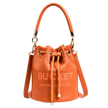 (8) Women Handbags PU Leather Drawstring Bucket Bag Purse Shoulder Tote Bags