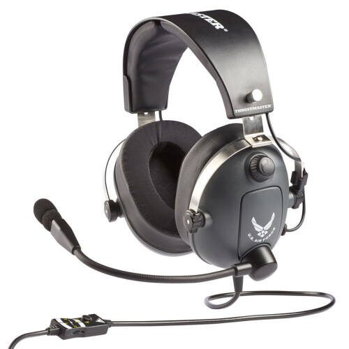 Thrustmaster Casque-Micro Gaming THRUSTMASTER T.Flight U.S. Air Force Edition-DTS Bedrade Multiplatform Zwart 1