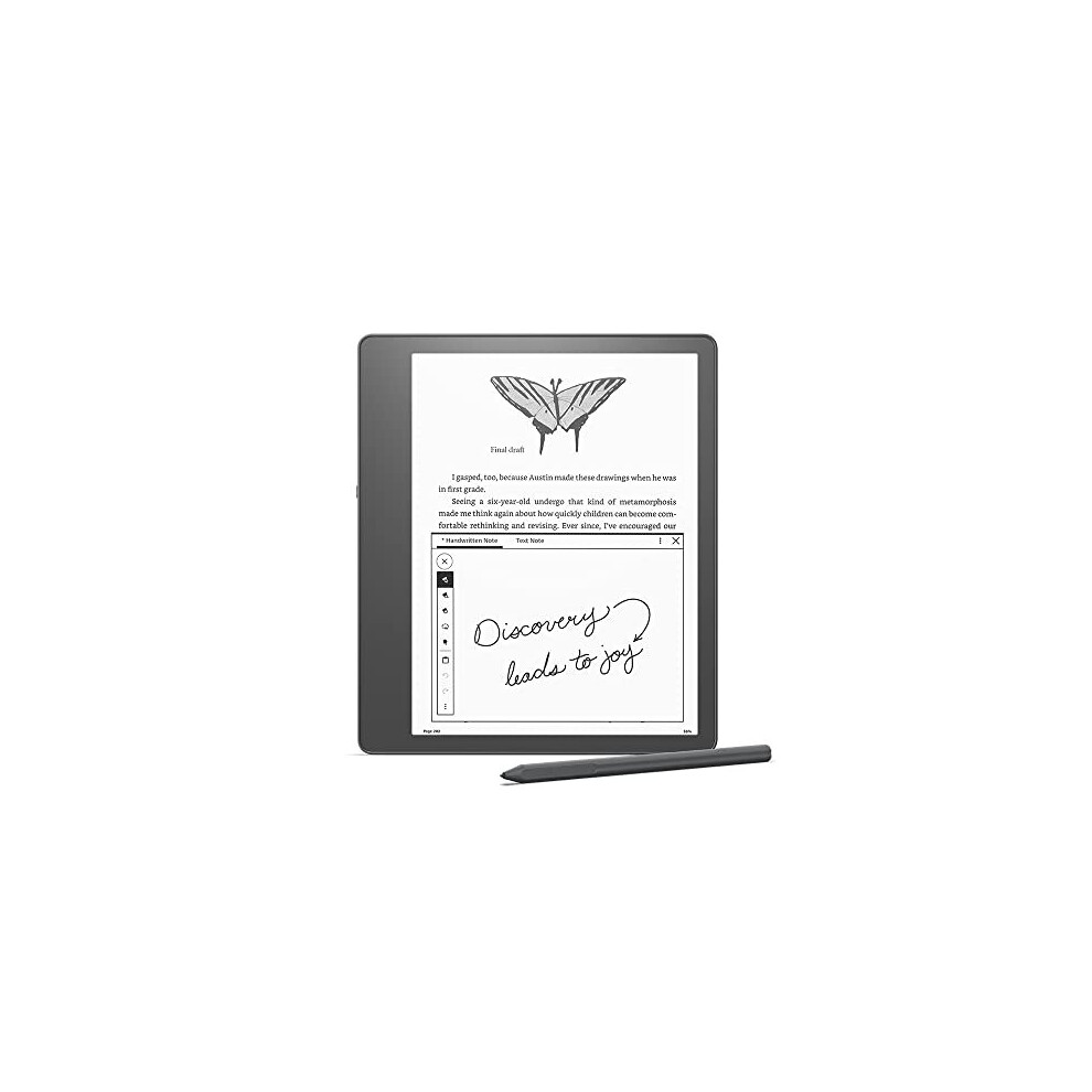 Kindle Scribe (64 GB), the first Kindle and digital notebook, all in one, with a 10.2" 300 ppi Paperwhite display, includes Premium Pen