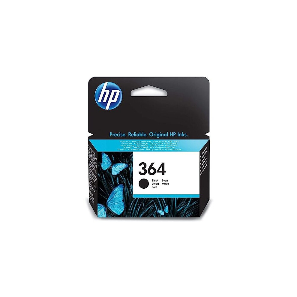 HP CB316EE 364 Original Ink Cartridge, Black, Single Pack