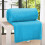 Imperial Rooms (Light Blue/ Sky Blue Blanket) Fleece Blankets Double Warm Soft Plush Mink Throws 1