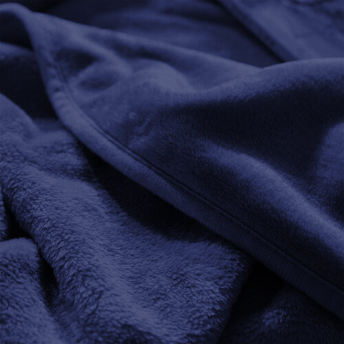 Imperial Rooms (Navy/ Blue Blanket) Fleece Blankets Double Warm Soft Plush Mink Throws 1