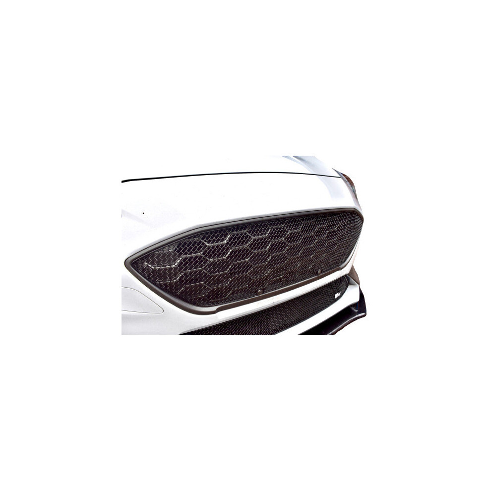 (Silver) Ford Focus St Mk4 - Upper Grille (2018 - 2022) Silver 5060468076028