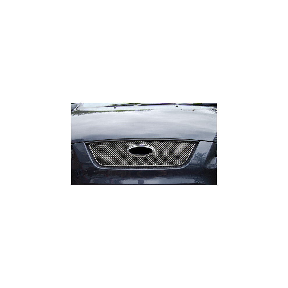 (Silver) Ford Focus St - Upper Grille (2005 To 2007) Silver 5060448590698