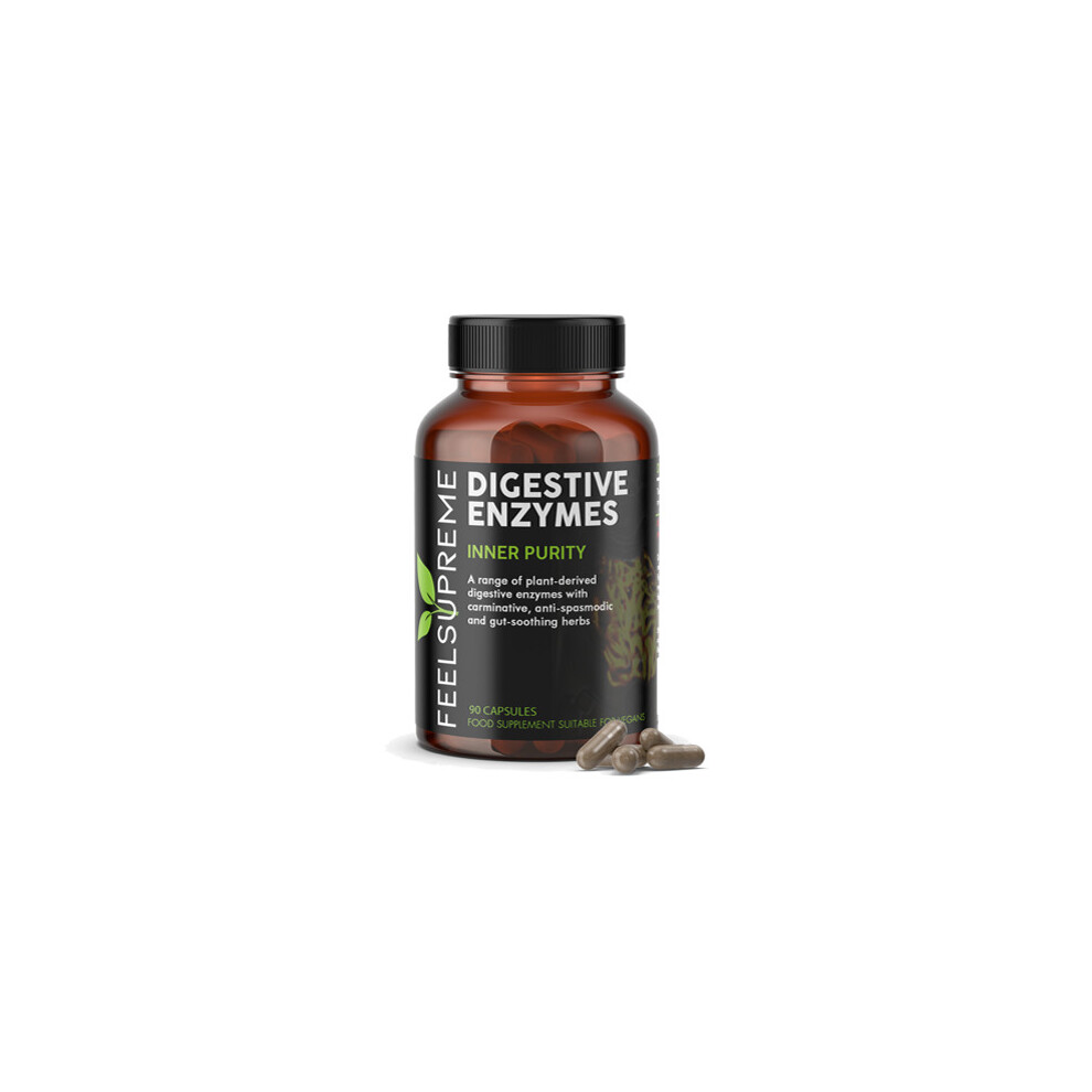 Feel Supreme Digestive Enzymes Inner Purity Capsules - 90 Caps