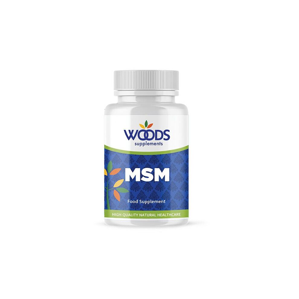 (90 Tablets) Woods Supplements MSM 1000mg