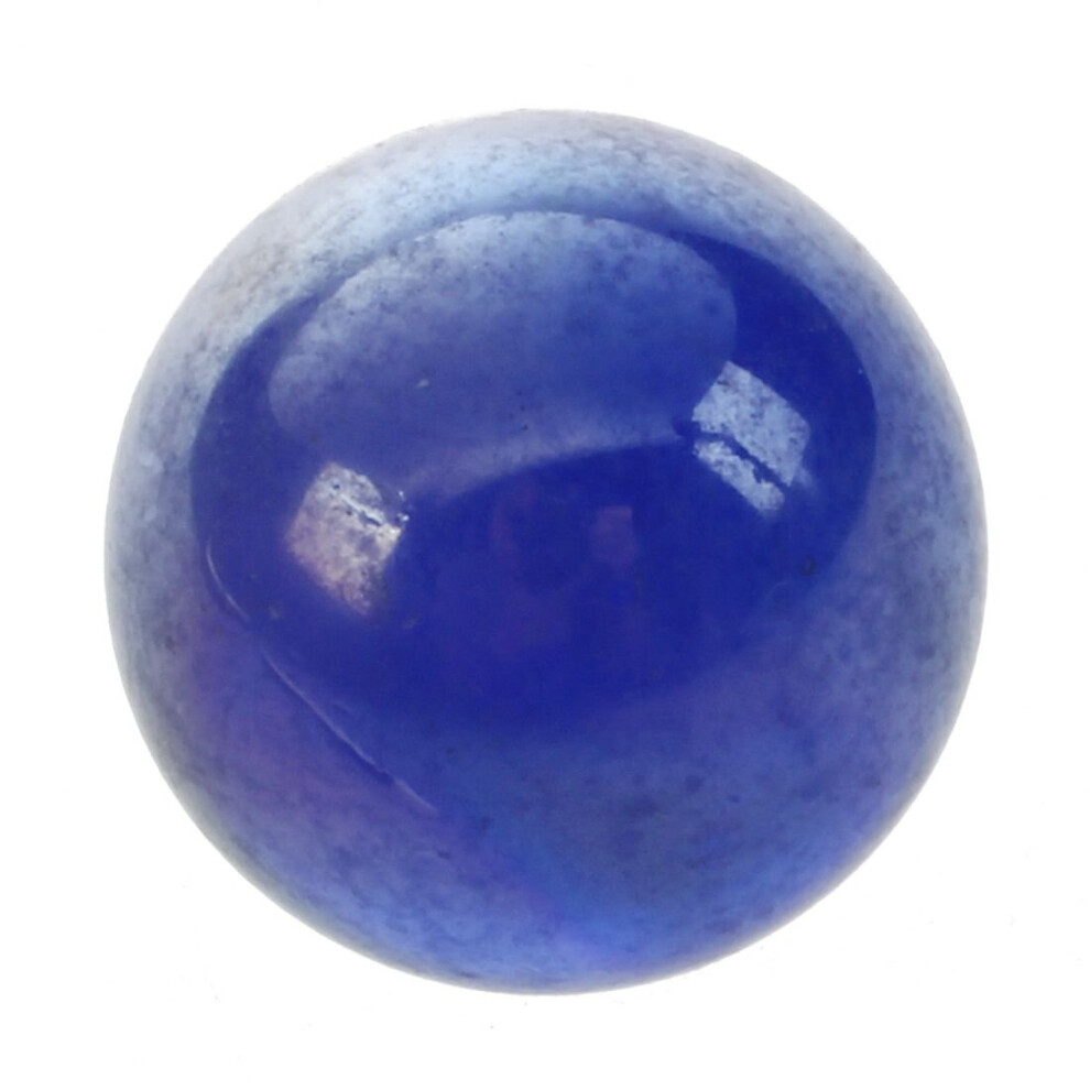 Photos - Other Toys 10 Pcs Marbles 16mm glass marbles Knicker glass balls decoration toy Dark Blue