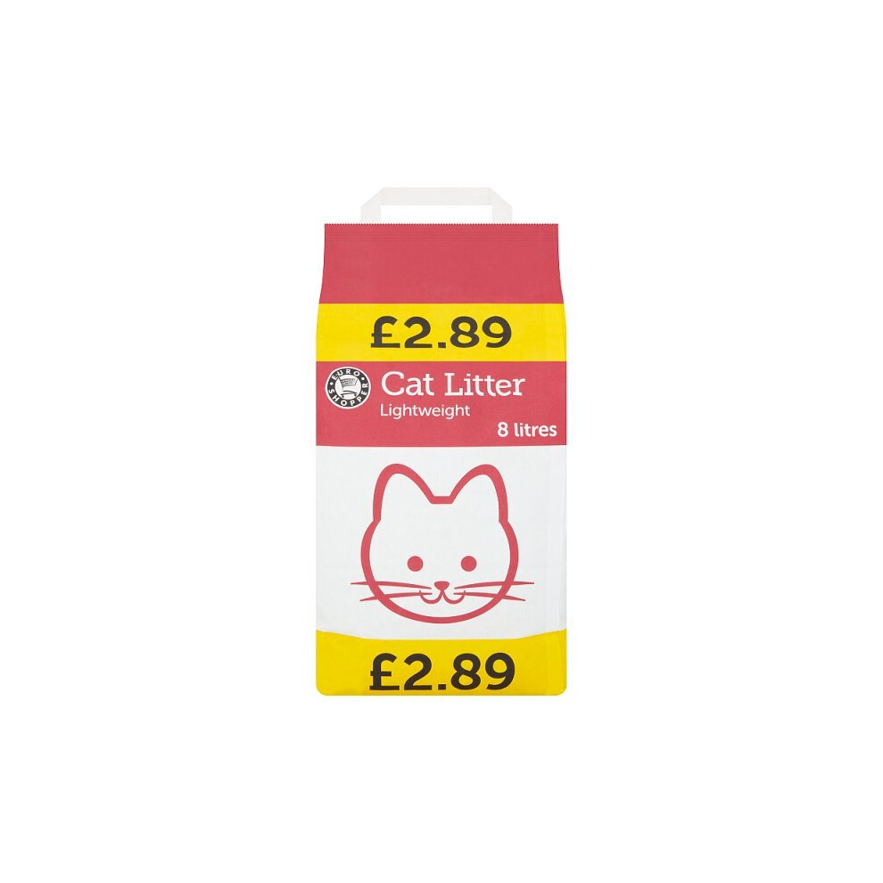 Euro Shopper Cat Litter Lightweight 8 Litres (8ltr)