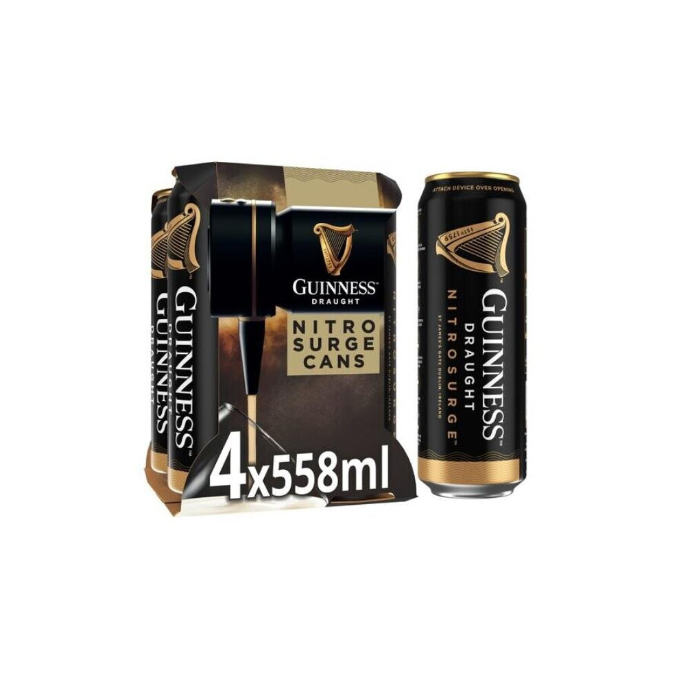 Guinness Draught Nitrosurge Can 24x558ml (24 x 558ml)