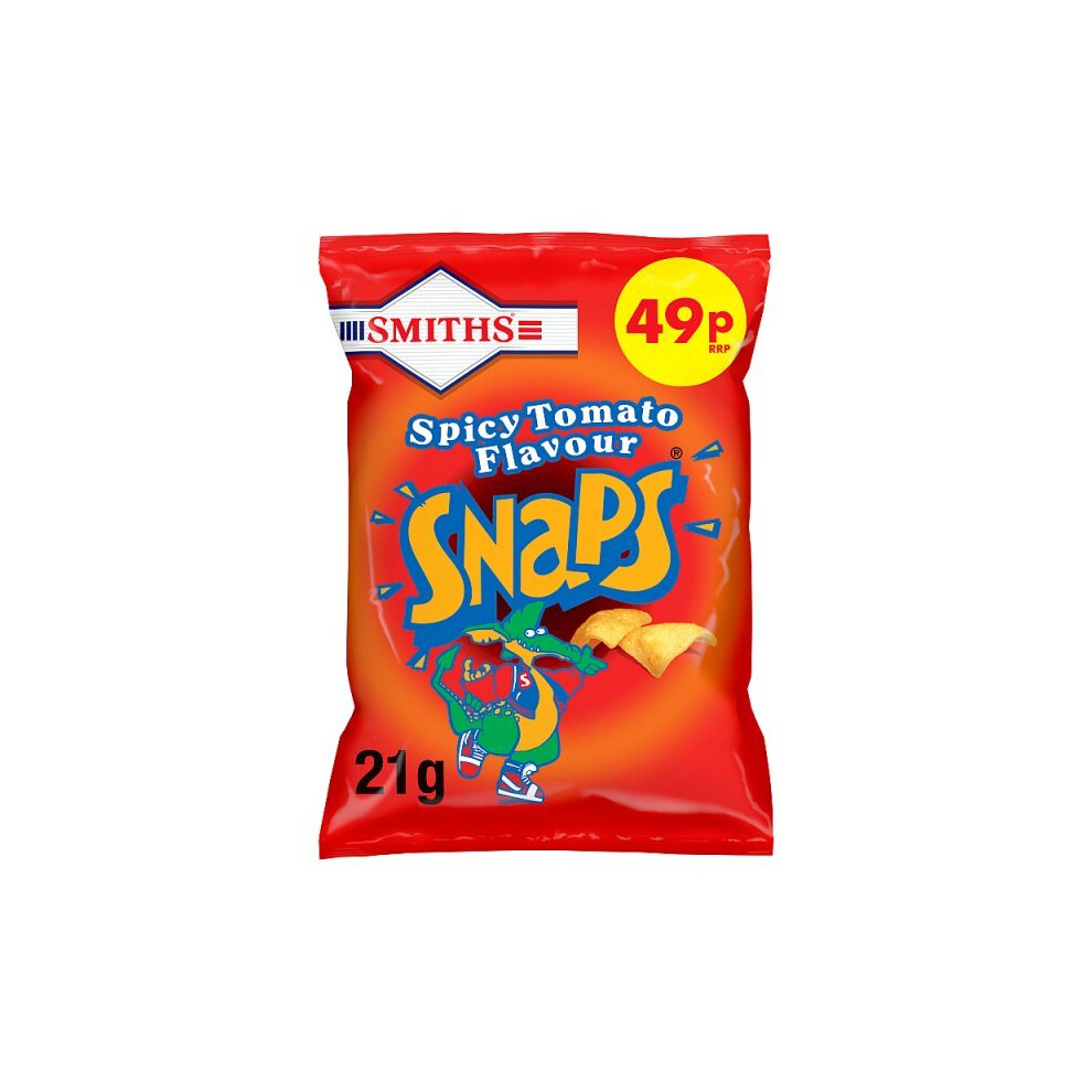 Smiths Snaps Spicy Tomato Snacks 21g (Case of 30)