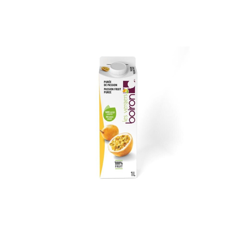 Les Vergers Boiron Passion Fruit Puree 1L